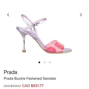 Authentic Prada Heels SZ. 37.5